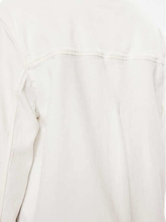 Tommy Jeans Tommy Jeans Geacă de blugi DW0DW17748 Alb Regular Fit