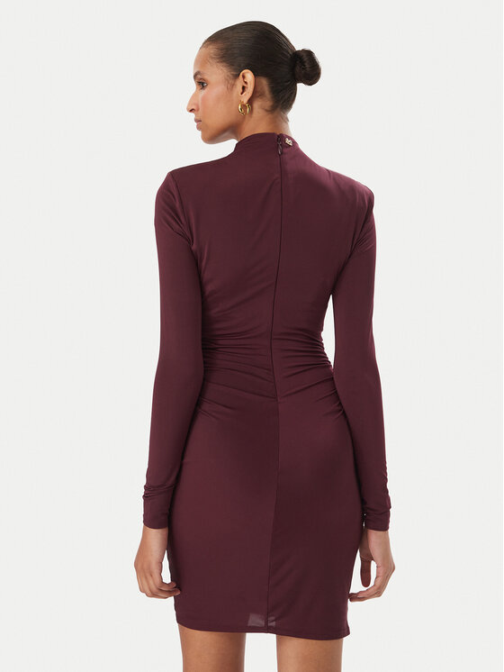 Marciano Guess Marciano Guess Коктейлна рокля G6BK20 K6523 Виолетов Slim Fit