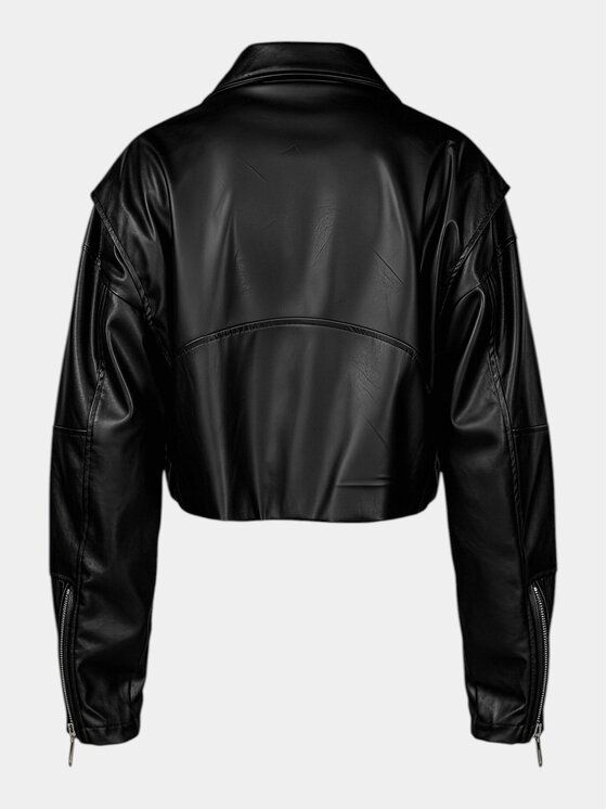 MADE BY SOCIETY MADE BY SOCIETY Kurtka anorak CORE FRAGMENT Jacket - J27224 Czarny Basic Fit
