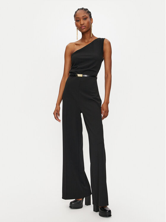 ViCOLO Salopetă TS0099 Negru Slim Fit