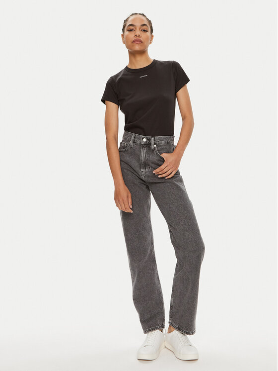 Calvin Klein Jeans Calvin Klein Jeans Jeansy J20J223657 Šedá Straight Fit