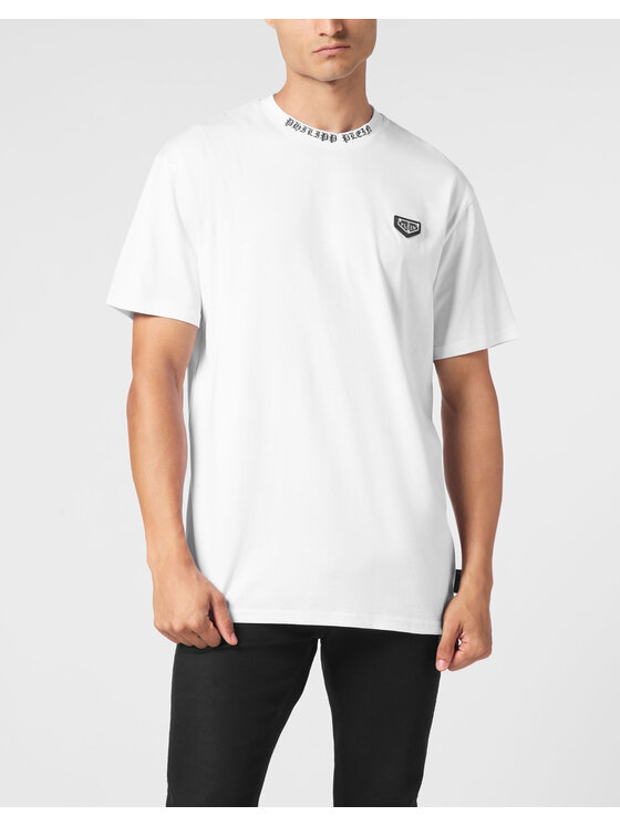 PHILIPP PLEIN PHILIPP PLEIN T-Shirt 9567 Bílá Regular Fit