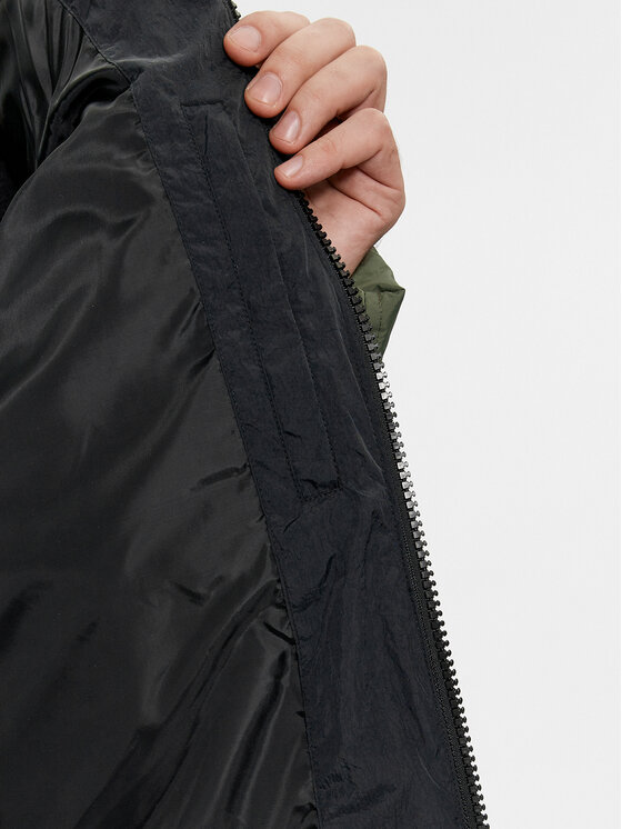 Calvin Klein Calvin Klein Зимно яке Crinkle K10K112227 Зелен Regular Fit