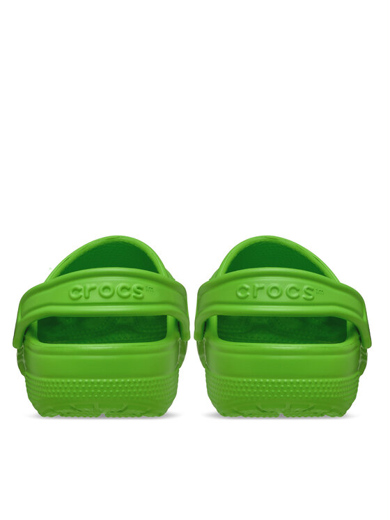 Crocs Crocs Pantoletten Classic Clog K 206991 Grün