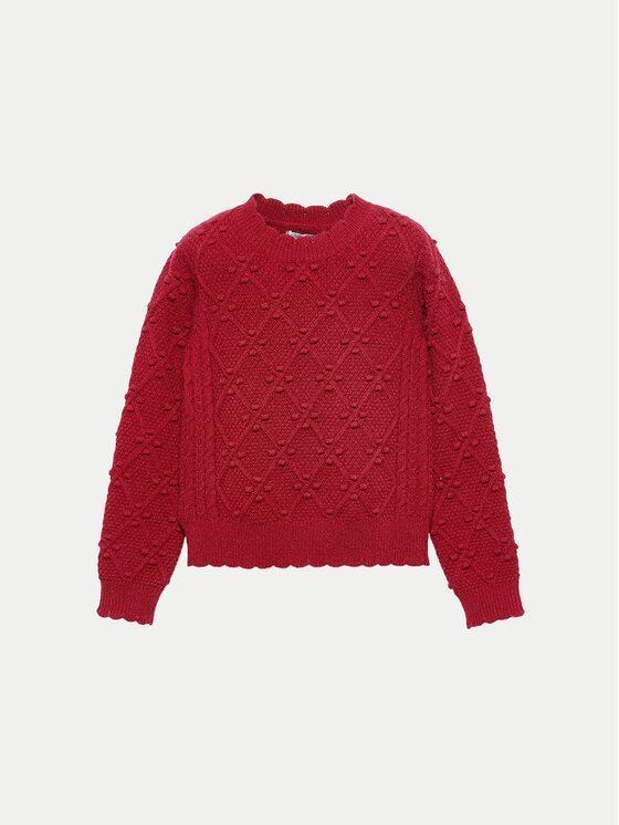 Abel & Lula Abel & Lula Sweater 5826 Piros Regular Fit