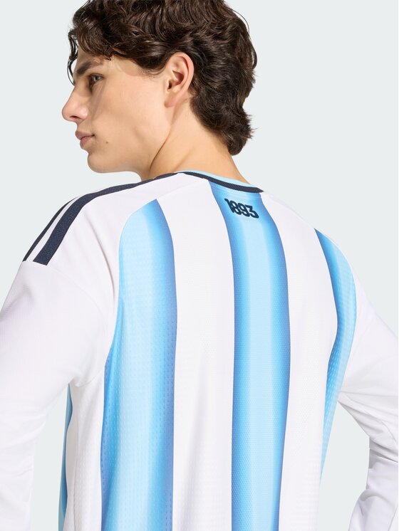 adidas adidas Koszulka techniczna Argentina 26 Home Authentic Biały Slim Fit
