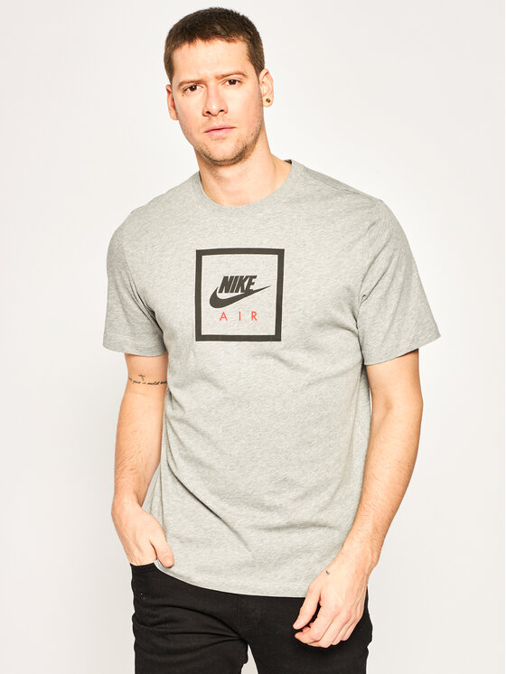 Nike Nike T-Shirt Air BV7639 Grau Standard Fit