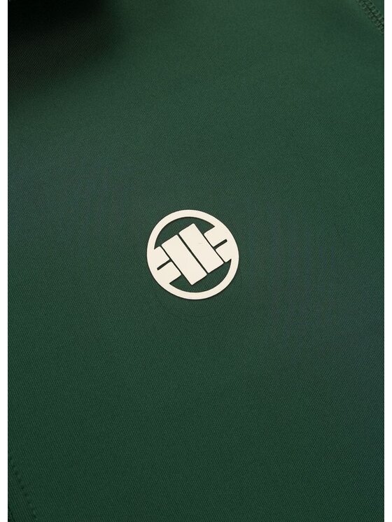 PITBULL PITBULL Bluza Oldschool SMALL LOGO Zielony Regular Fit