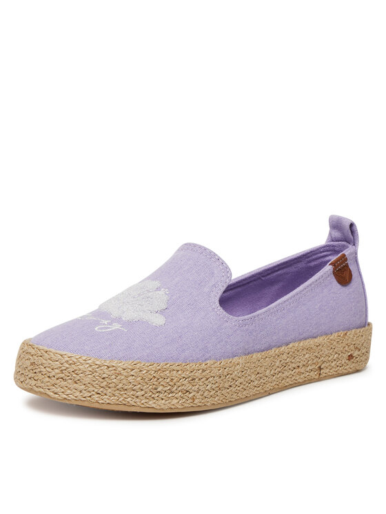 Roxy Roxy Espadryle CSS20547-02 Fioletowy