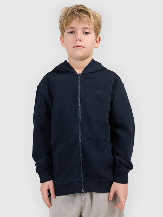 4F 4F Bluza 4FJWMM00TSWSM2523 Granatowy Active Fit