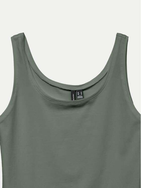 Vero Moda Vero Moda Marškinėliai Lulu 10326294 Žalia Regular Fit