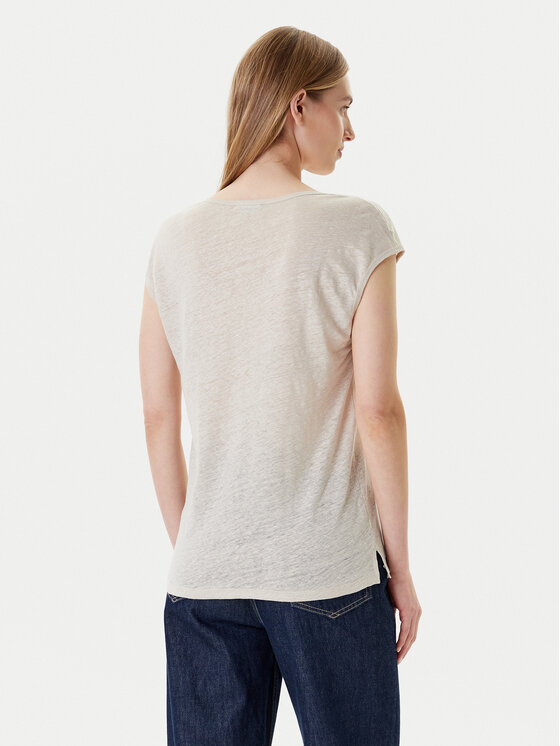 United Colors Of Benetton United Colors Of Benetton Marškinėliai 37UJE16B1 Smėlio Regular Fit