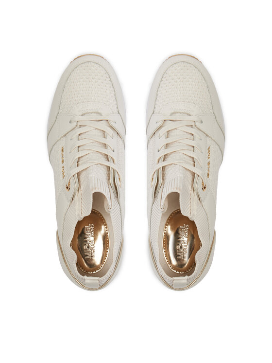 MICHAEL Michael Kors MICHAEL Michael Kors Сникърси Georgie 43S4GEFS1D Екрю