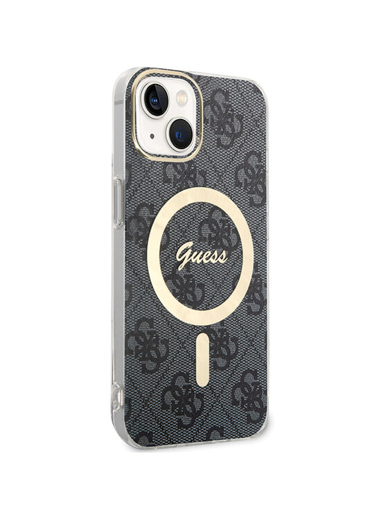 Guess Guess Etui na telefon iPhone 15 Czarny