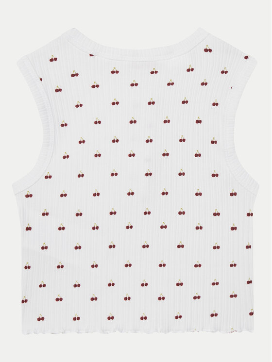 Guess Guess Top J5GP01 KCSQ4 Bianco Regular Fit