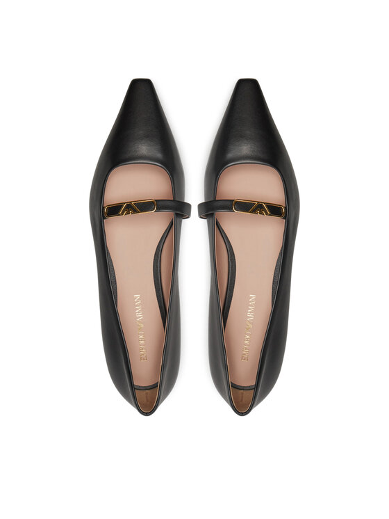 Emporio Armani Emporio Armani Baleriny X3D295 XF271 00002 Czarny