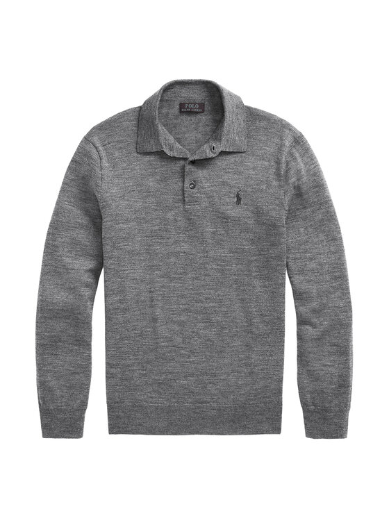 Polo Ralph Lauren Polo Ralph Lauren Svetr 710941104003 Tmavě šedá Regular Fit