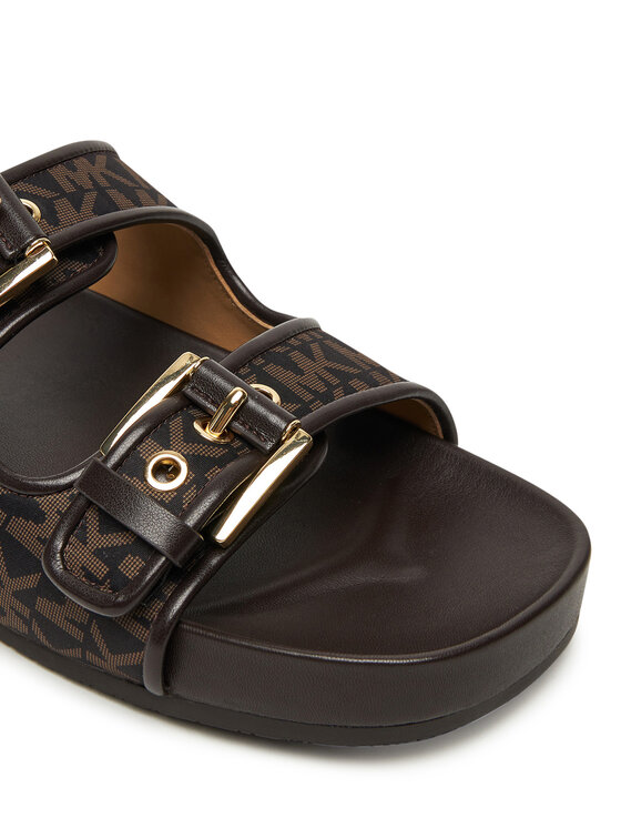 MICHAEL Michael Kors MICHAEL Michael Kors Klapki Byers  40T5BYFS1D Brązowy
