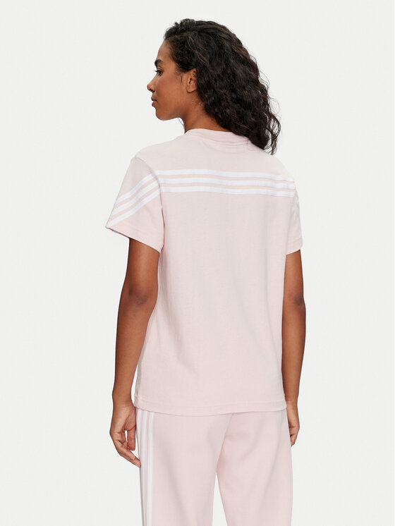 adidas adidas Тишърт Future Icons 3-Stripes IW5264 Розов Regular Fit