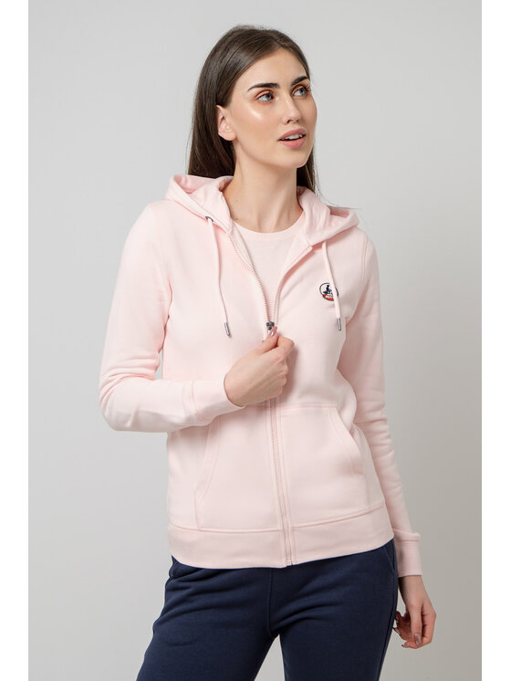 Jott Jott Bluza SS23WZIP10-463_XL Różowy Regular Fit