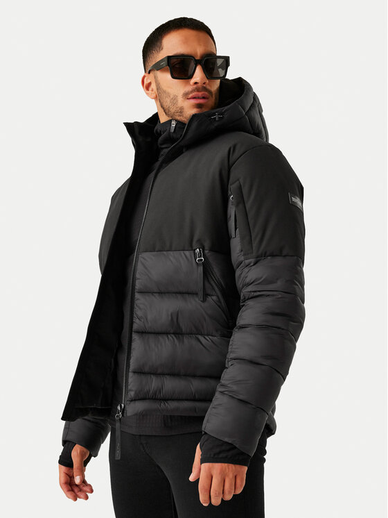 Regatta Regatta Kurtka puchowa Laurade RMN259 Czarny Regular Fit
