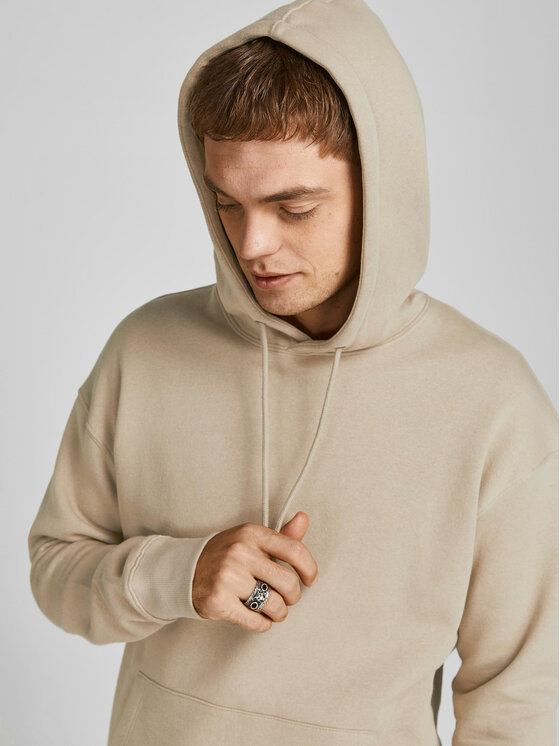 Jack&Jones Jack&Jones Mikina Star 12208157 Béžová Relaxed Fit