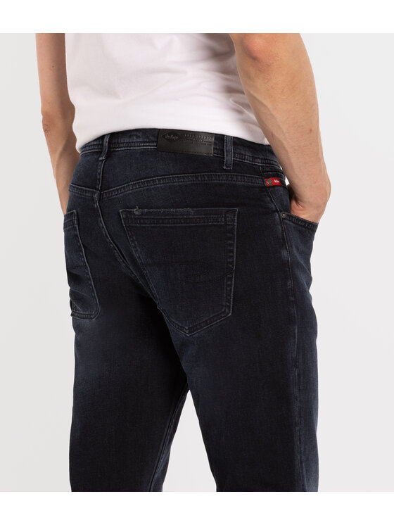 Lee Cooper Lee Cooper Jeansy DENZEL 2701 Granatowy Slim Fit