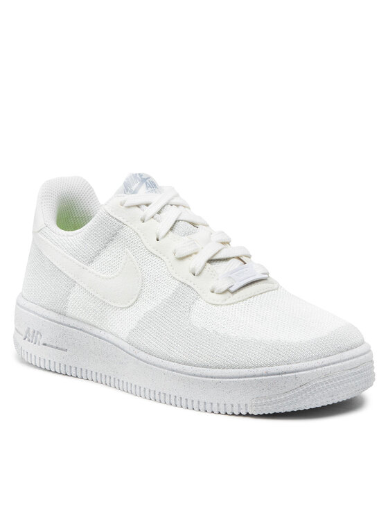 Nike Nike Tossud Af1 Crater Flyknit (GS) DH3375 100 Valge