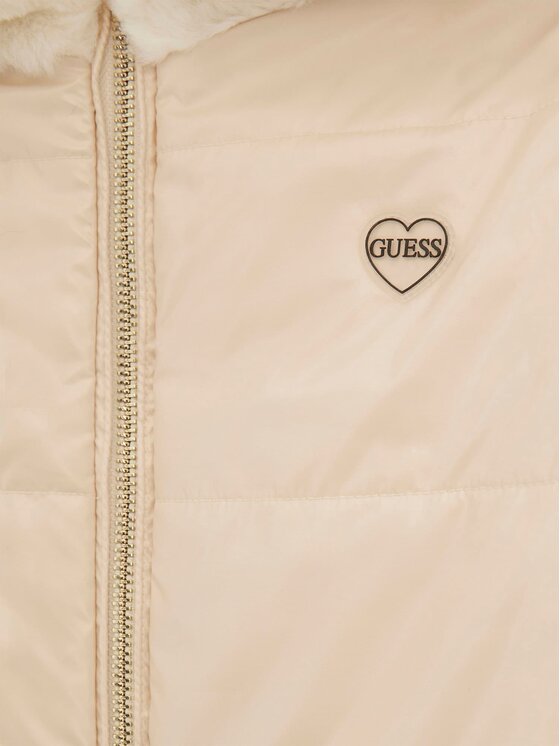 Guess Kids Guess Kids Μπουφάν μεταβατικό 169641 Λευκό Classic Fit
