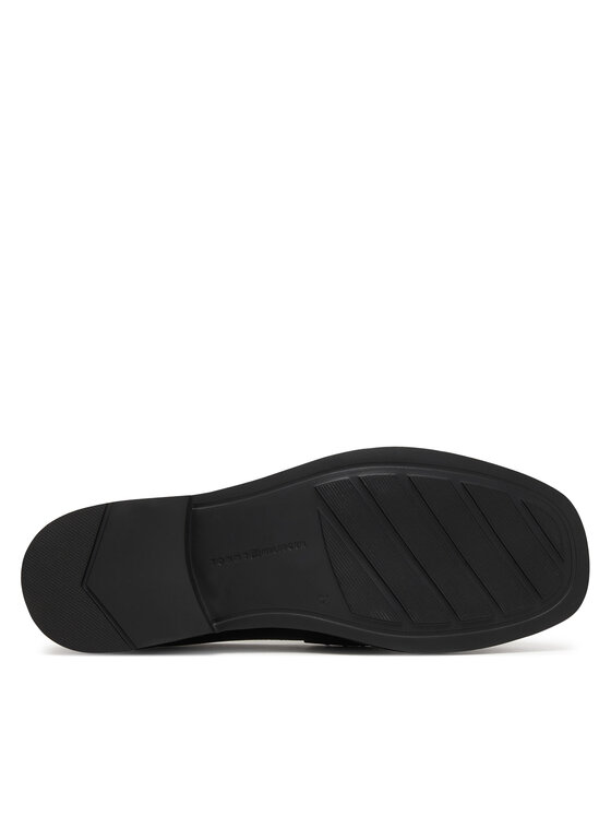 Tommy Hilfiger Tommy Hilfiger Loafersy Elettra Penny Leather FW0FW09360 Černá