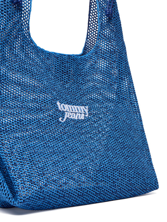 Tommy Jeans Tommy Jeans Rankinė Tjw Summer Crochet Hobo AW0AW18778 Mėlyna