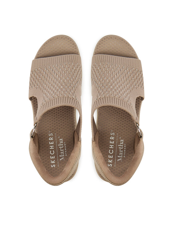 Skechers Skechers Sandale Martha Stewart: Pier-Lite - Park Path 188001/TPE Bej