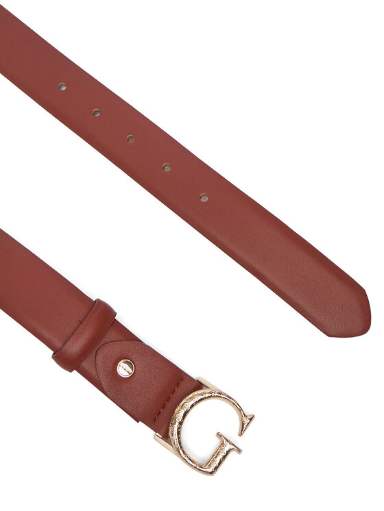 Guess Guess Дамски колан BW9271 P5430 Кафяв