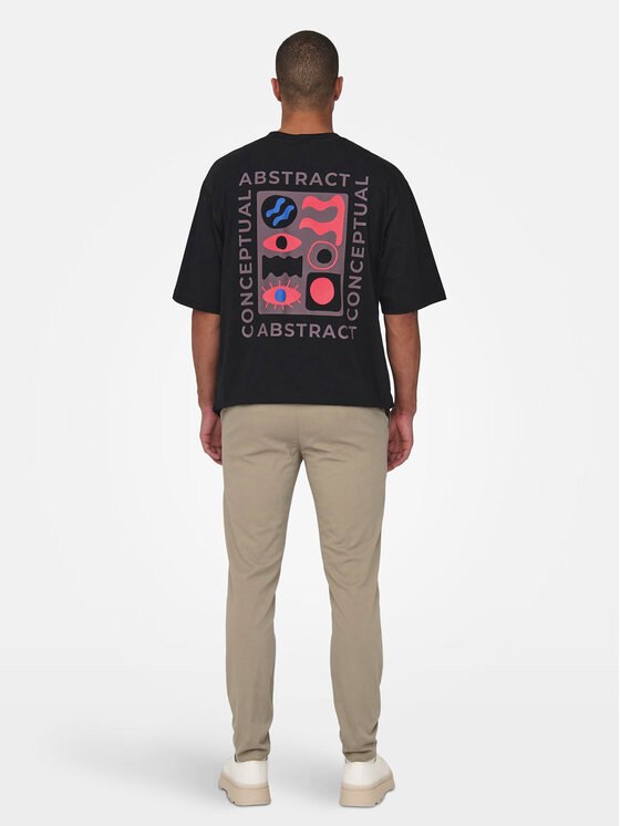 Only & Sons Only & Sons Chino hlače Mark Luca 22028144 Bež Slim Fit