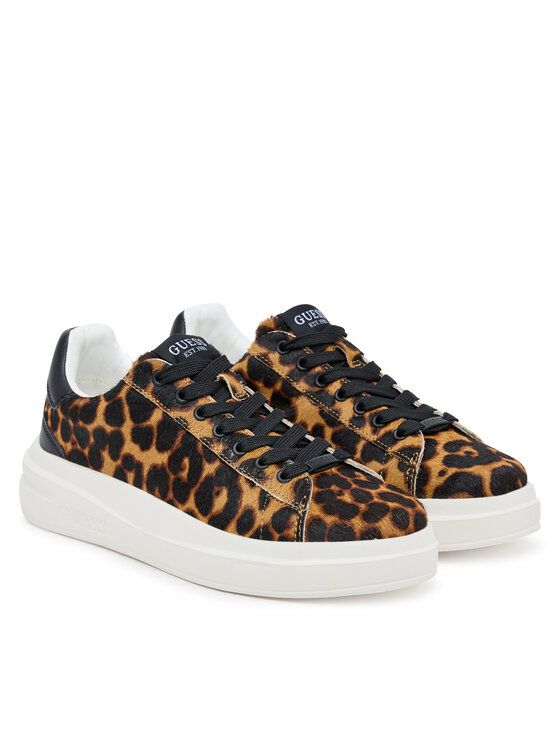 Guess Guess Снікерcи FLTEL8 LEA12 Коричневий