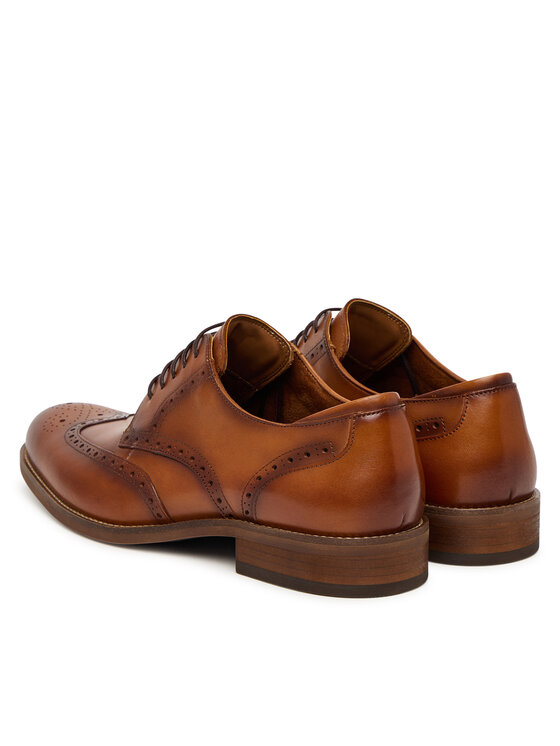Clarks Clarks Félcipő CraftRemi Tip 26186394 Barna