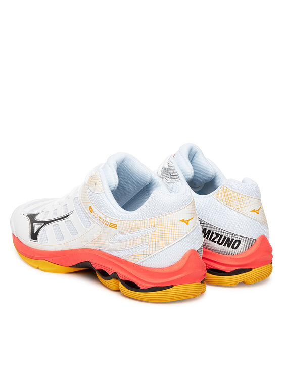 Mizuno Mizuno Παπούτσια Σάλας Wave Voltage 2 V1GA2460 Πορτοκαλί