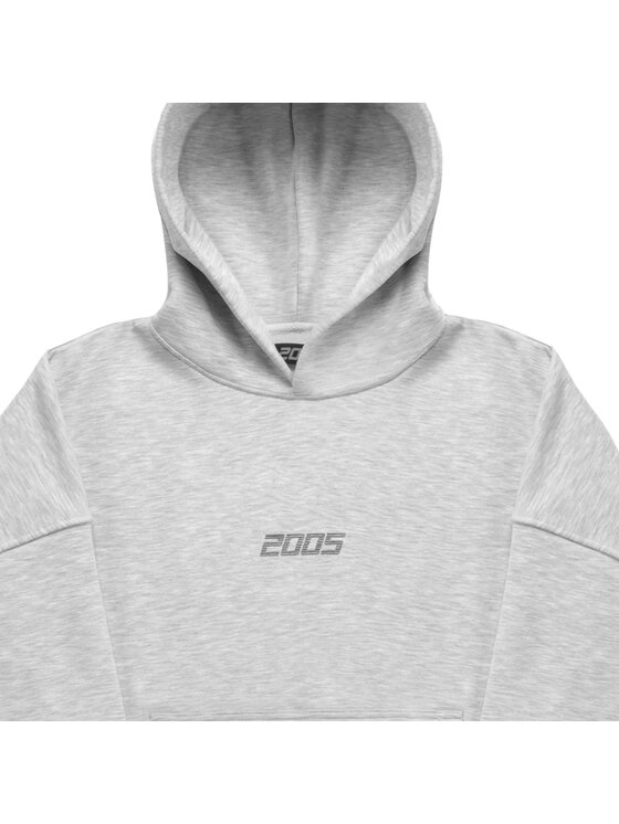 2005 2005 Bluza Classic Logo Szary Oversize