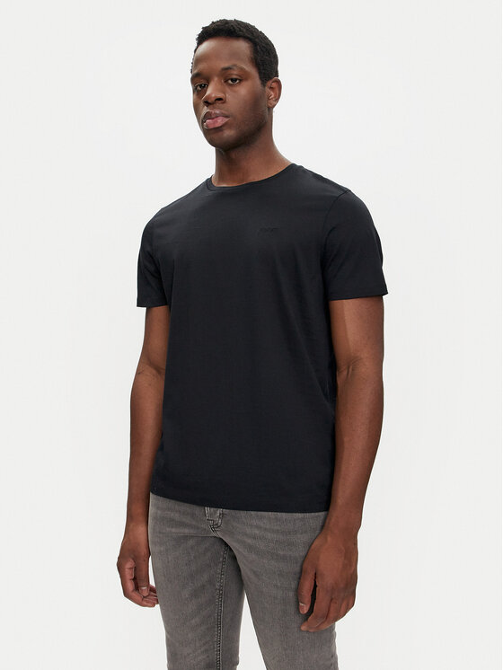 JOOP! JOOP! Póló Cosmo 30041079 Fekete Modern Fit