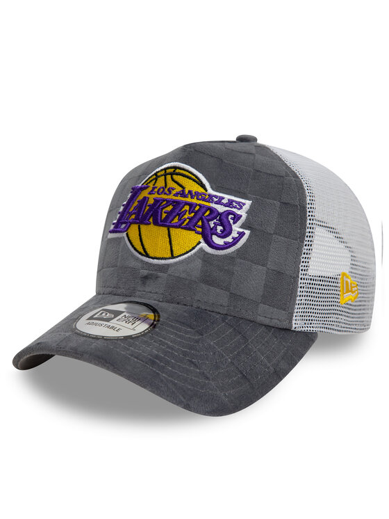New Era New Era Kapa s šiltom Los Angeles Lakers Tonal Check 60595261 Siva