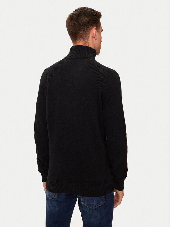 Liu Jo Liu Jo Rollkragenpullover QF4018 MA37C Schwarz Regular Fit