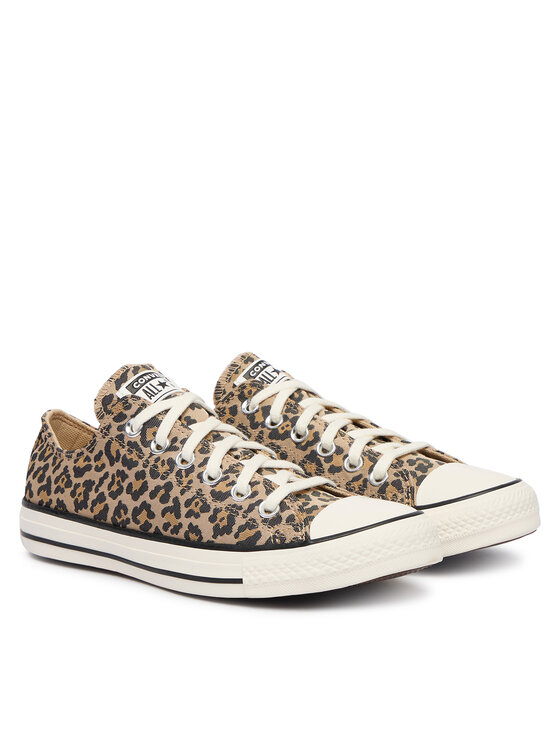 Converse Converse Кеди CTAS OX EGRET/BLACK/HONEY STICK A19182C Бежевий