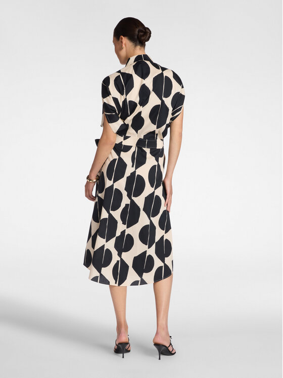 Elena Mirò Elena Mirò Sukienka koktajlowa 7063Z300123N001 Czarny A-Line Fit