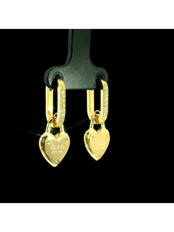Guess Guess Náušnice JUBE04213JW-YG Zlatá
