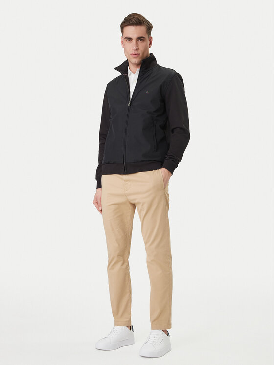 Tommy Hilfiger Tommy Hilfiger Mikina Essential MW0MW41758 Černá Regular Fit