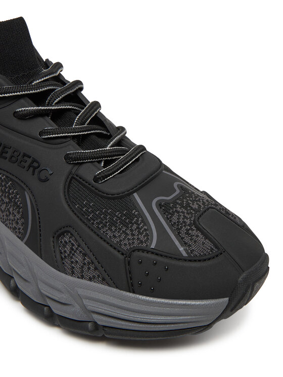 Iceberg Iceberg Sneakersy IUSOCK Černá