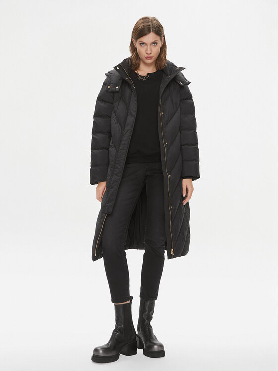 PINKO PINKO Télikabát Computer 101601 A11M Fekete Regular Fit