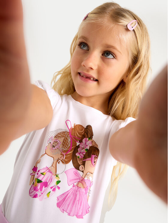 Mayoral Mayoral Футболка 3003 Écru Regular Fit