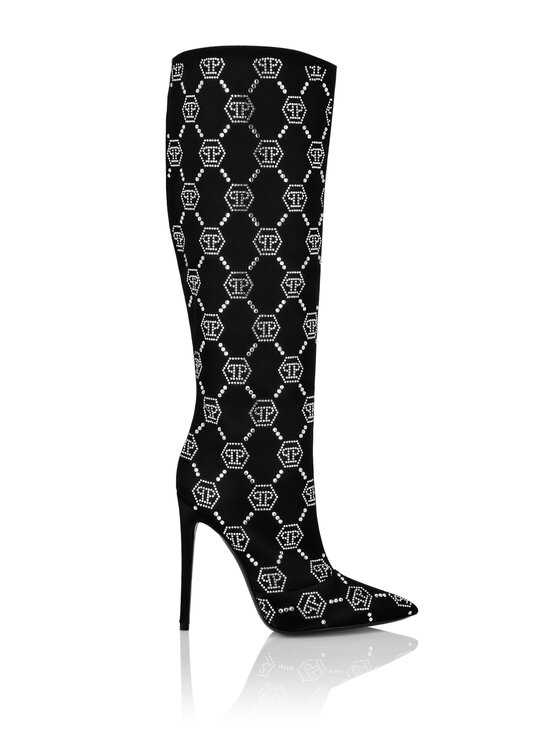 PHILIPP PLEIN PHILIPP PLEIN Kozaki 11493 Czarny