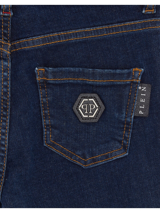 PHILIPP PLEIN PHILIPP PLEIN Jeansy 27773 Błękitny Comfort Fit